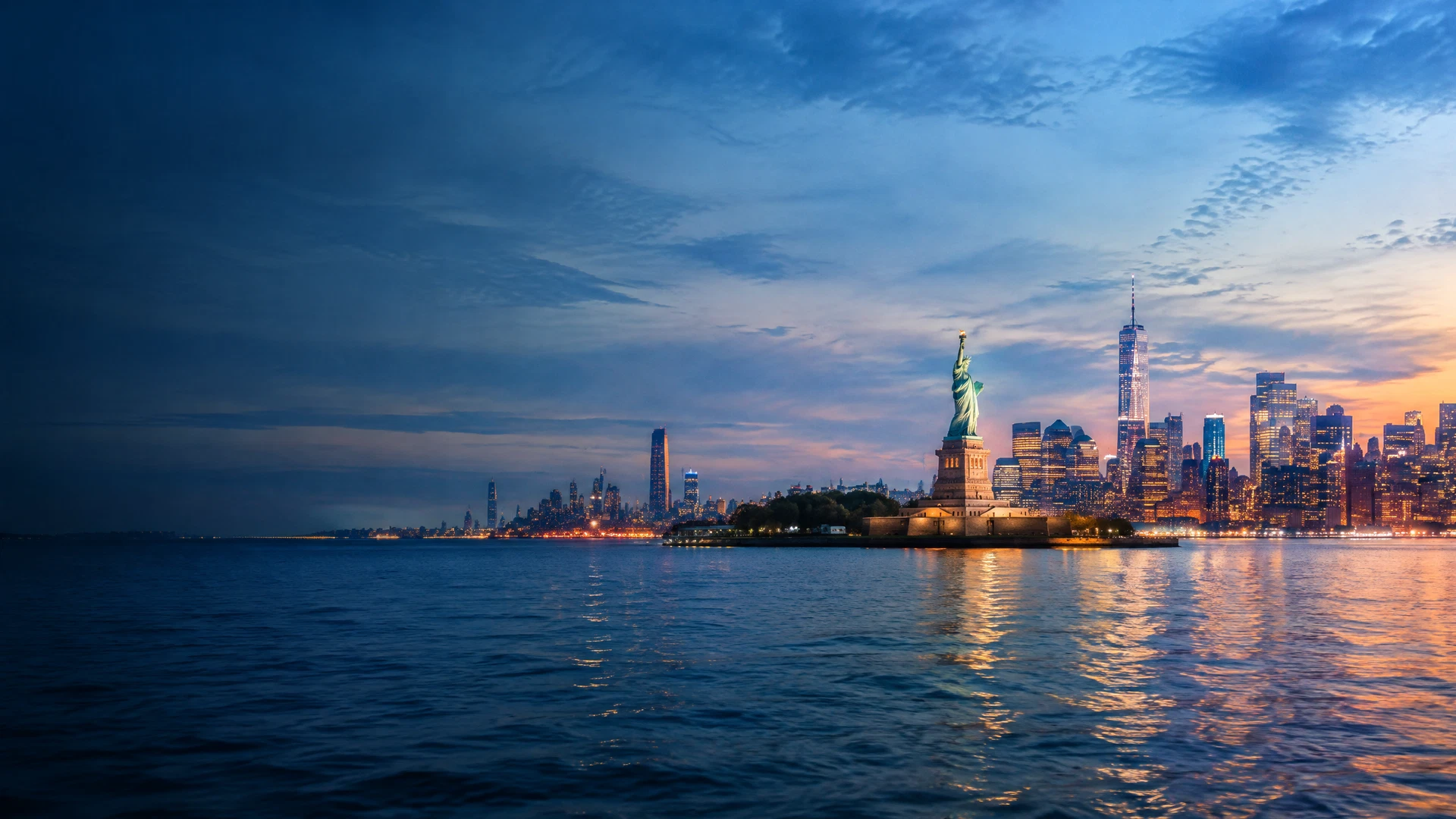 Vue de New York, États-Unis